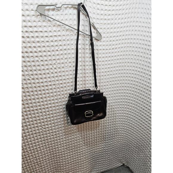 Patricia Nash Ovodda Leather Satchel Bag- duster bag included - Picture 1 of 10